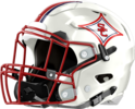 Sandy Creek Fighting Patriots Helmet Left