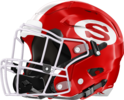 Screven County Gamecocks Helmet Left