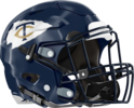 Tattnall County Battle Creek Warriors Helmet Right 