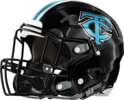 Telfair County Trojans Helmet Left
