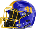 Warren County Screaming Devils Helmet Left