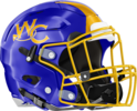 Warren County Screaming Devils Helmet Right