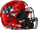 Wheeler County Bulldogs Helmet Right