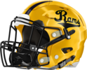 Worth County Rams Helmet Left