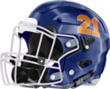 Columbus Blue Devils Helmet