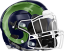 Arabia Mountain Rams Helmet