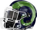 Arabia Mountain Rams Helmet