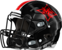 Macon County Bulldogs Helmet