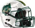 Wesleyan Wolves Helmet