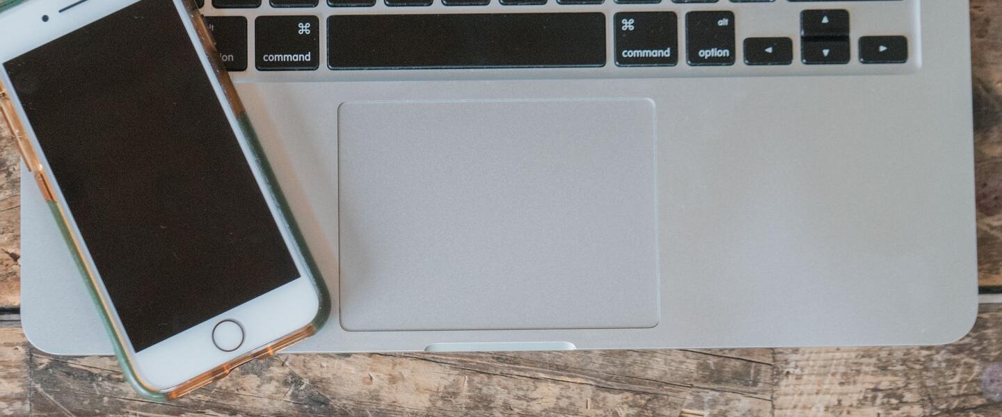 Computer and cell phone