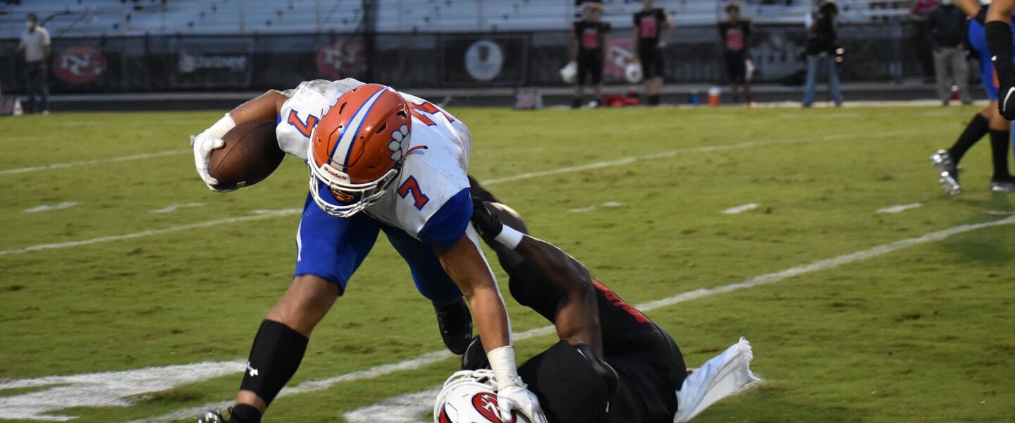 Parkview's Cody Brown, running