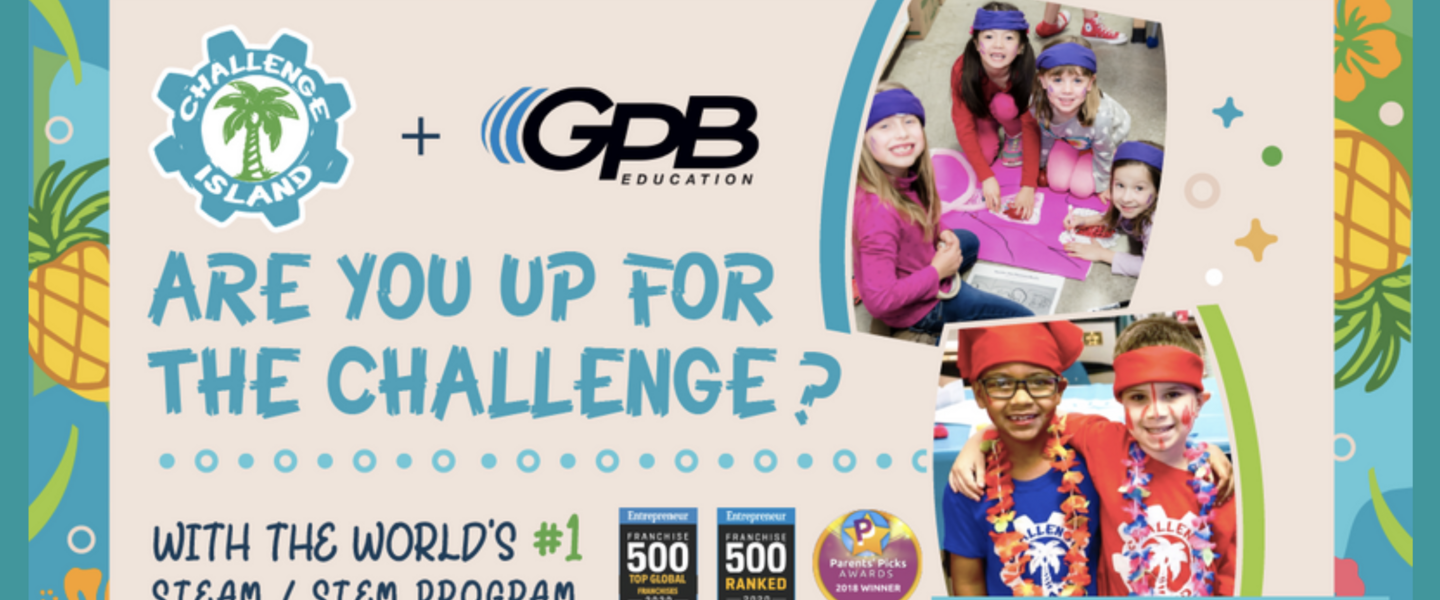 Challenge Island banner