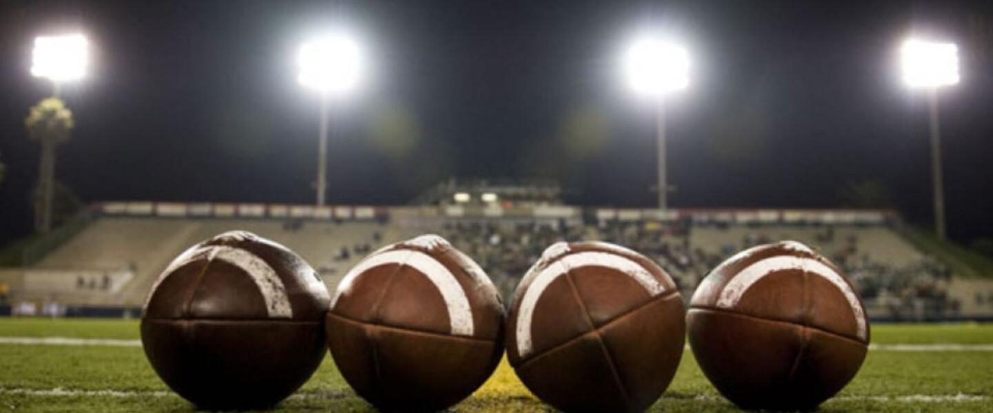 Stadium lights header
