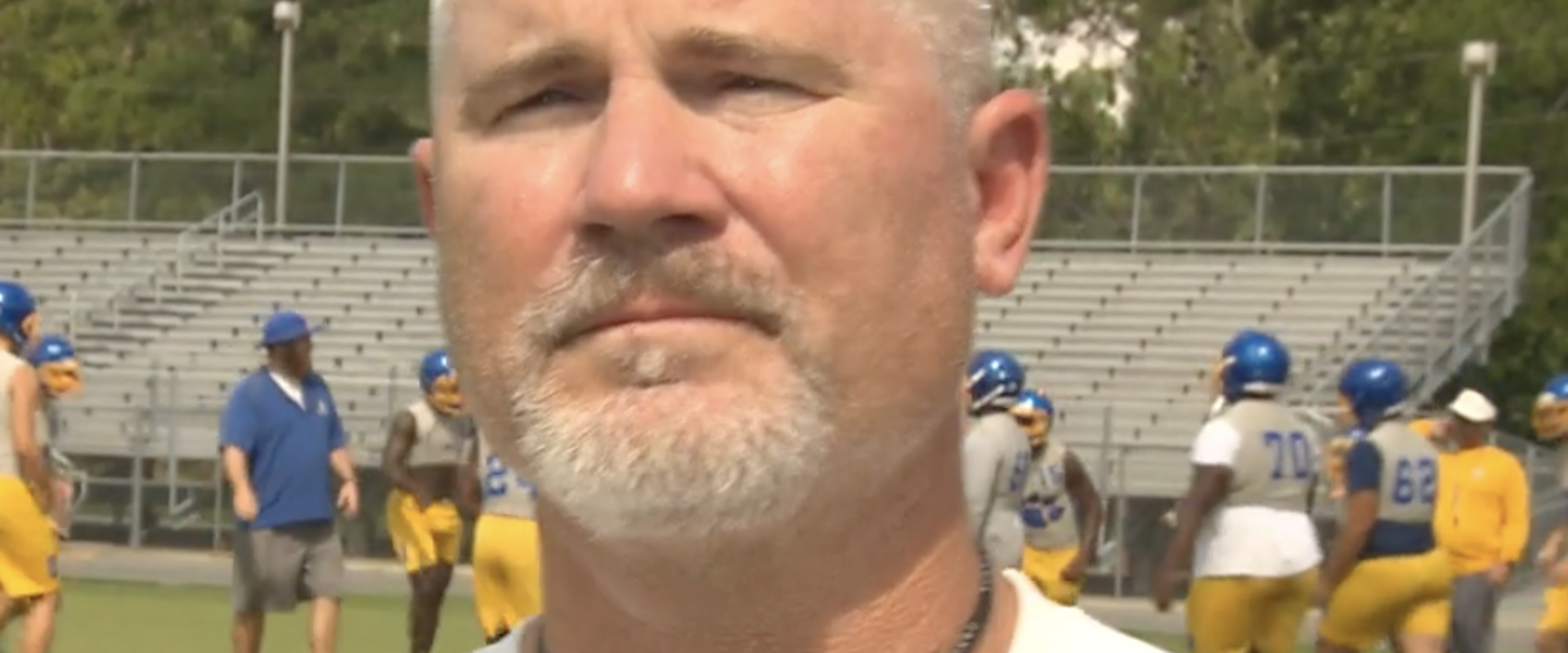 head coach of the Crisp County Cougars, Brad Harber