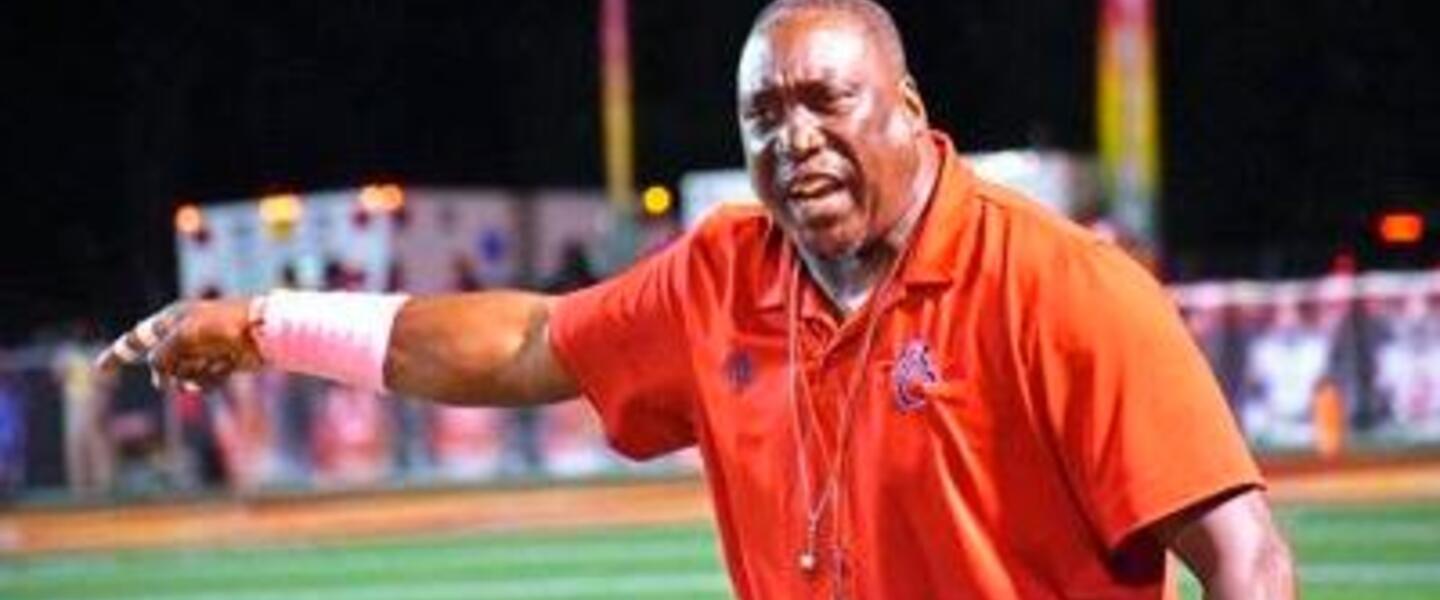 Brooks County coach Maurice Freeman