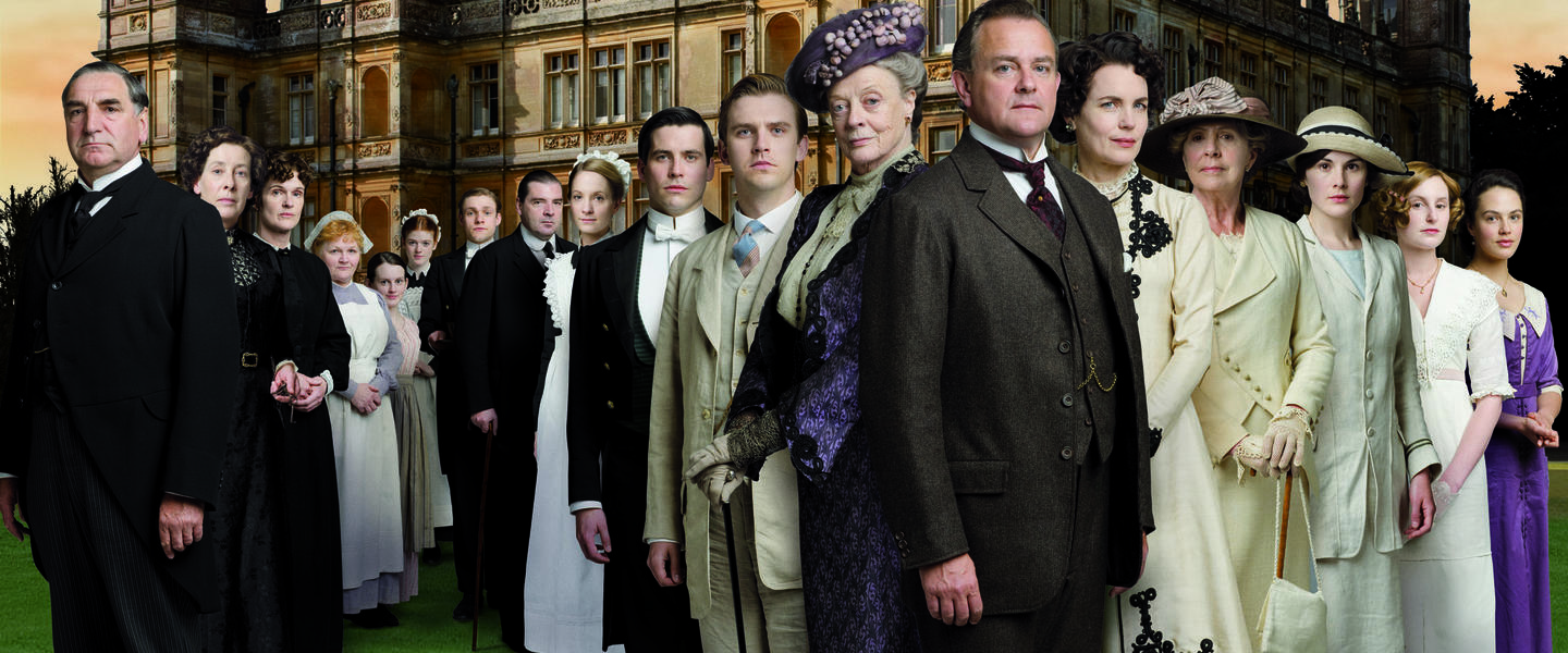 Created by Oscar-winning writer Julian Fellowes (Gosford Park), “Downton Abbey” depicts the lives of the noble Crawley family and the staff who serve them, set at their Edwardian country house in 1912. Featuring an all-star cast, including Hugh Bonneville (MASTERPIECE CLASSIC “Miss Austen Regrets”), Dame Maggie Smith (Harry Potter) and Elizabeth McGovern.