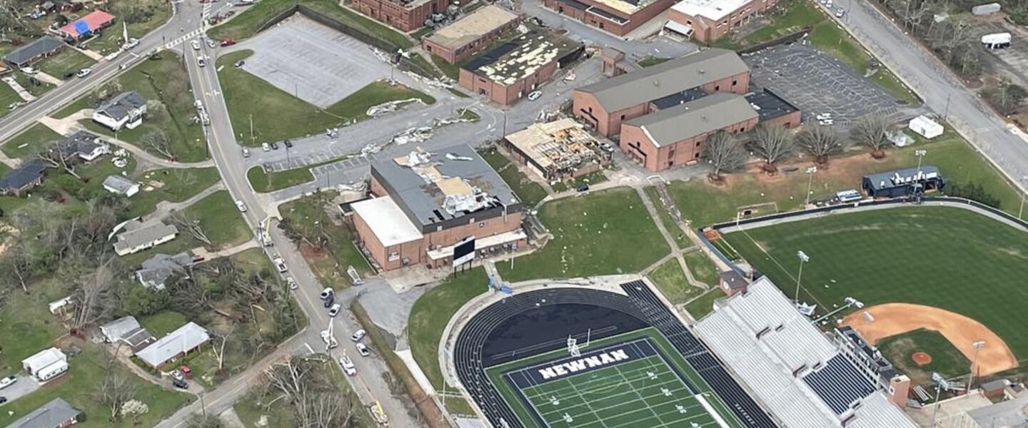 Newnan High Tornado
