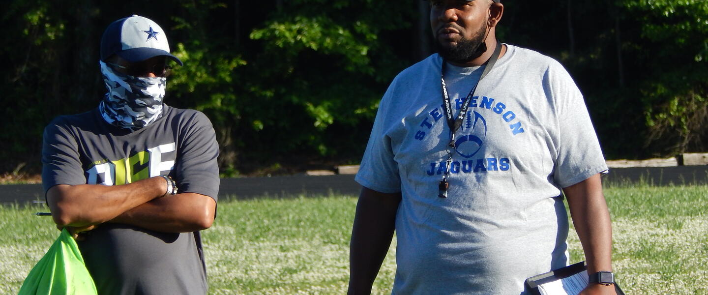 Marcus Jelks, new Stephenson coach