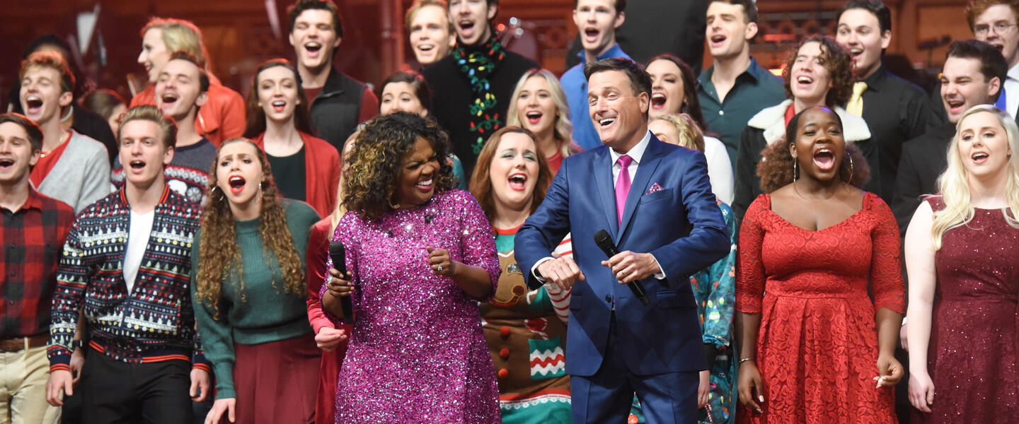 Christmas at Belmont with hosts Michael W. Smith and CeCe Winans and Belmont University students in Nashville, Tenn. airs this December on GPB.