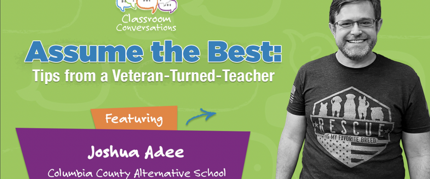 Josh Adee in Classroom Conversations