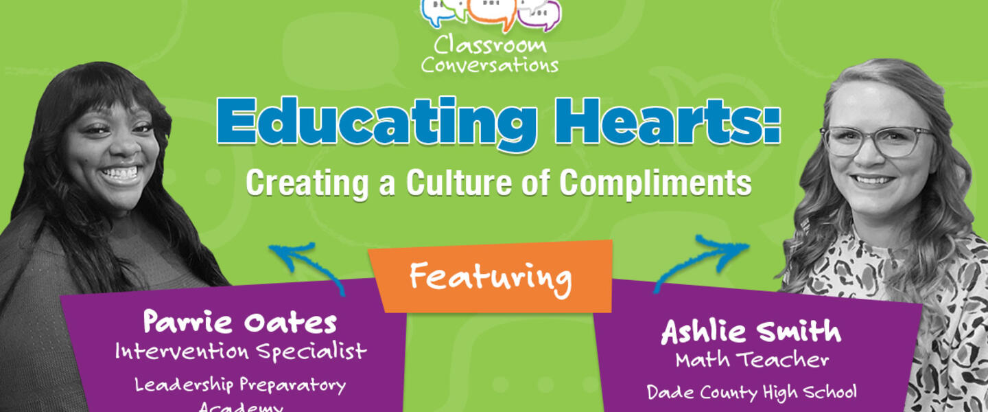 Parrie Oates and Ashlie Smith in Classroom Conversations