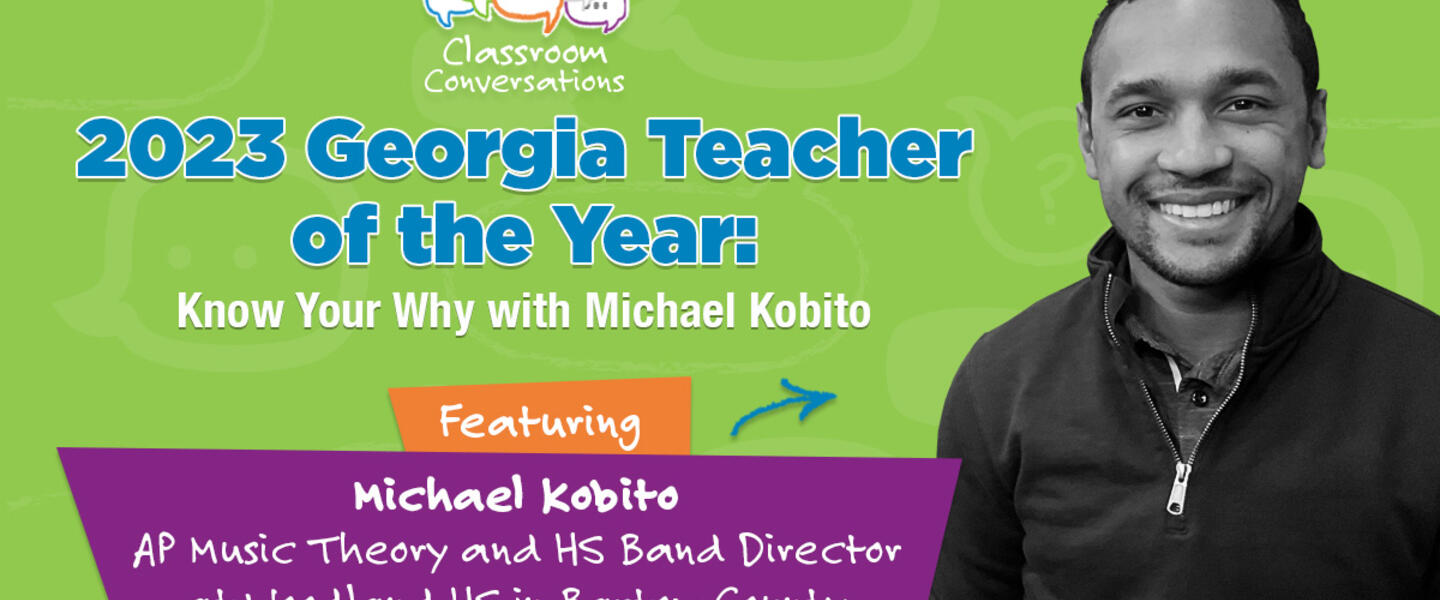 Michael Kobito, 2023 Teacher of the Year