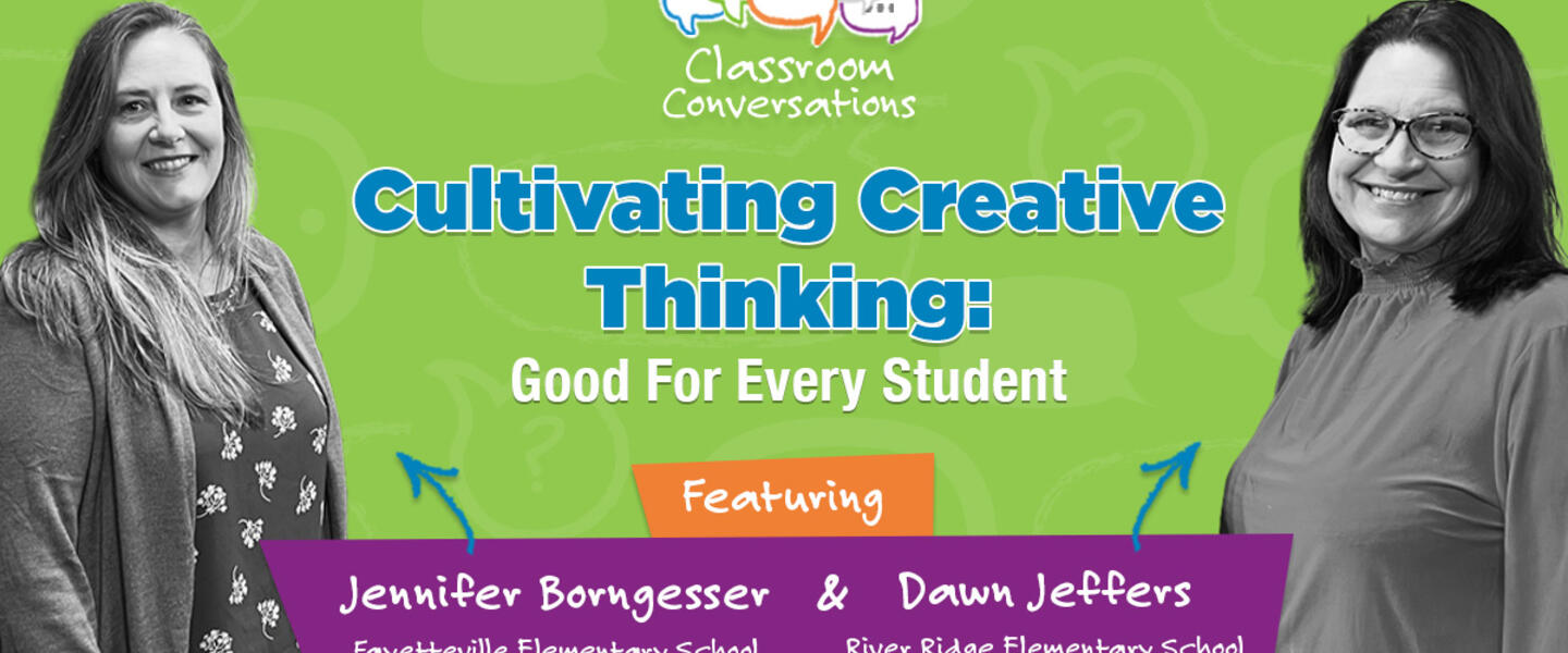 Jennifer Borngesser and Dawn Jeffers in Classroom Conversations