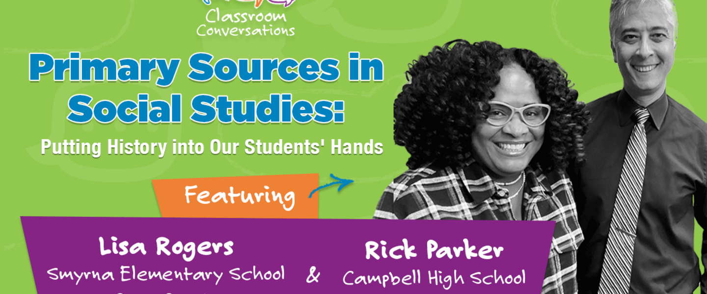 Lisa Rogers and Rick Parker in Classroom Conversations