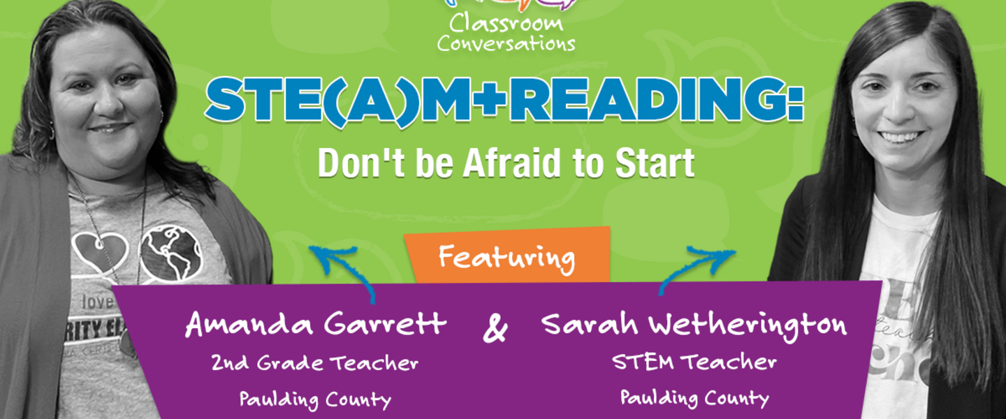 Amanda Garrett and Sarah Wetherington in Classroom Conversations