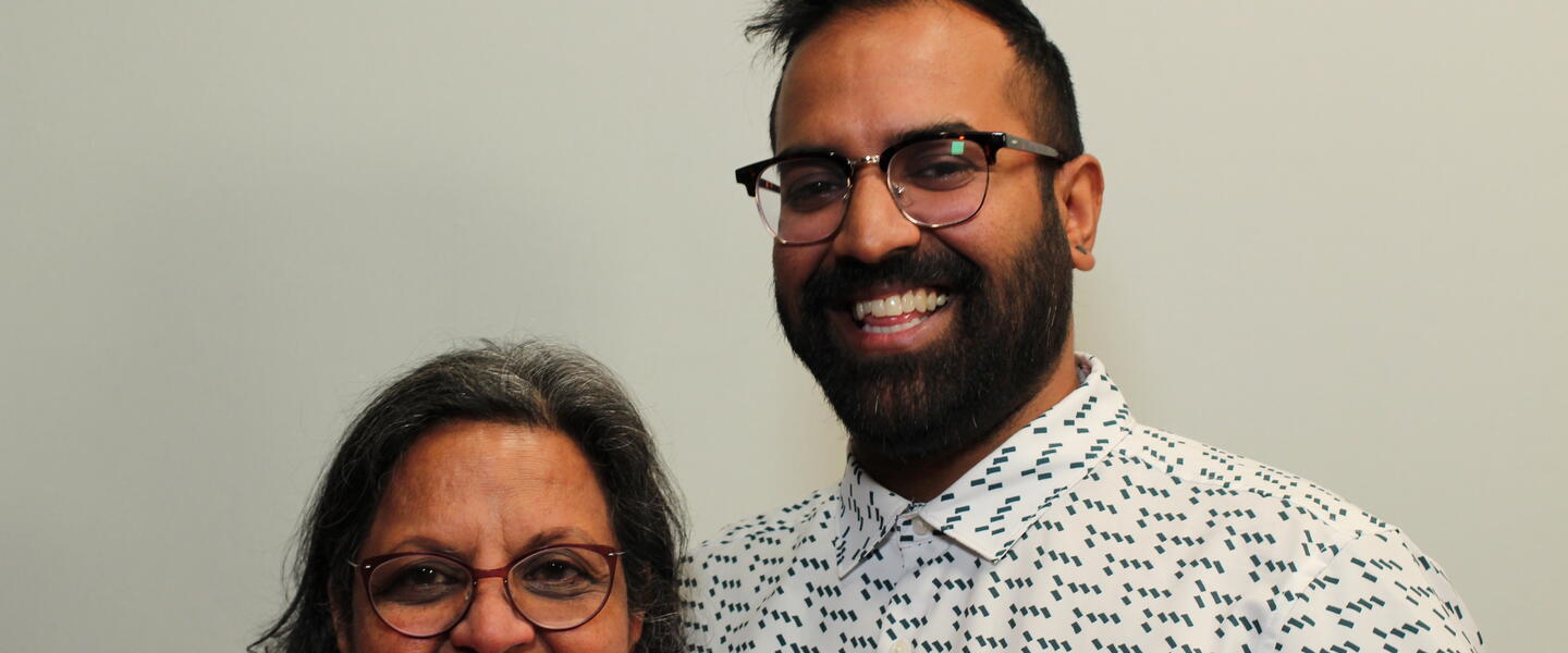 Sheila Zachariah and her son Zach Johnson have a conversation about her decision to leave India 50 years aho.