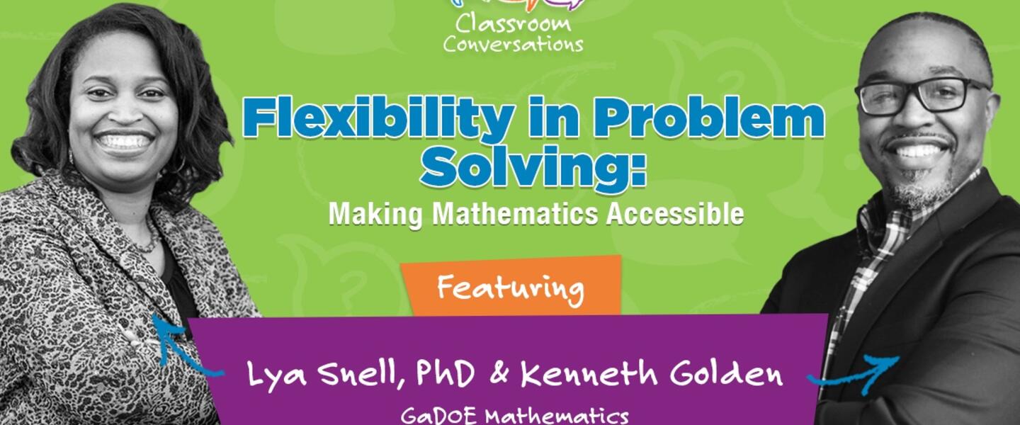 Lya Snell and Kenneth Golden in Classroom Conversations