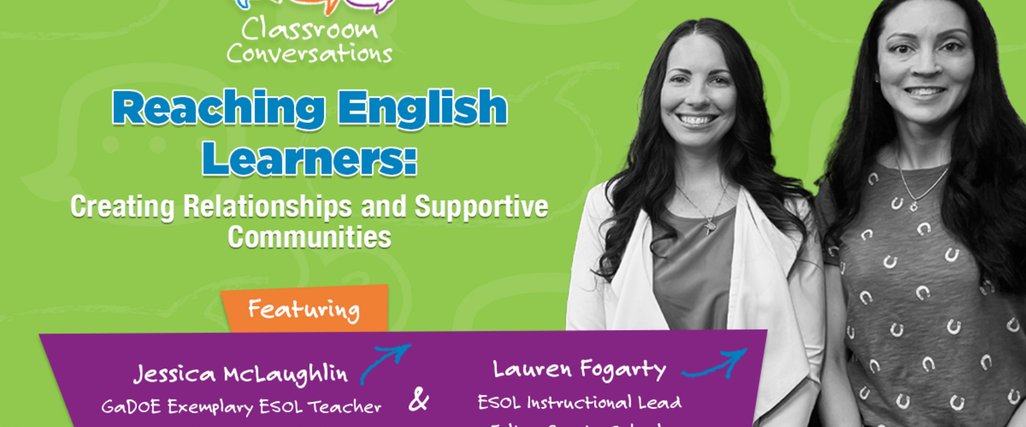 Jessica McLaughlin and Lauren Fogarty in Classroom Conversations