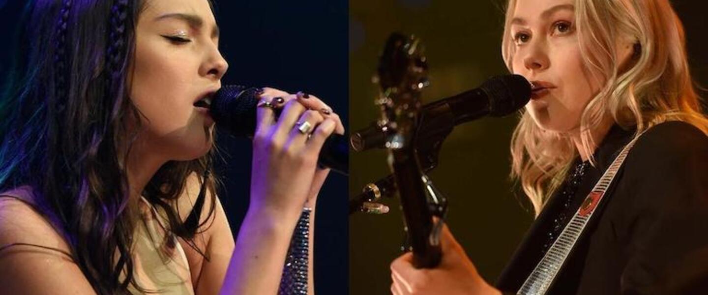 Olivia Rodrigo and Phoebe Bridgers
