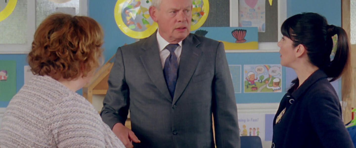 The cast of Doc Martin.