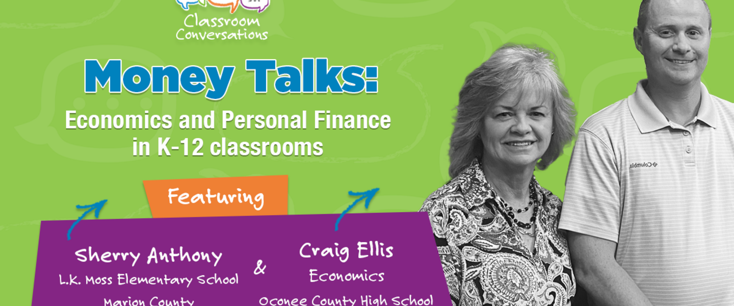 Sherry Anthony and Craig Ellis in Classroom Conversations