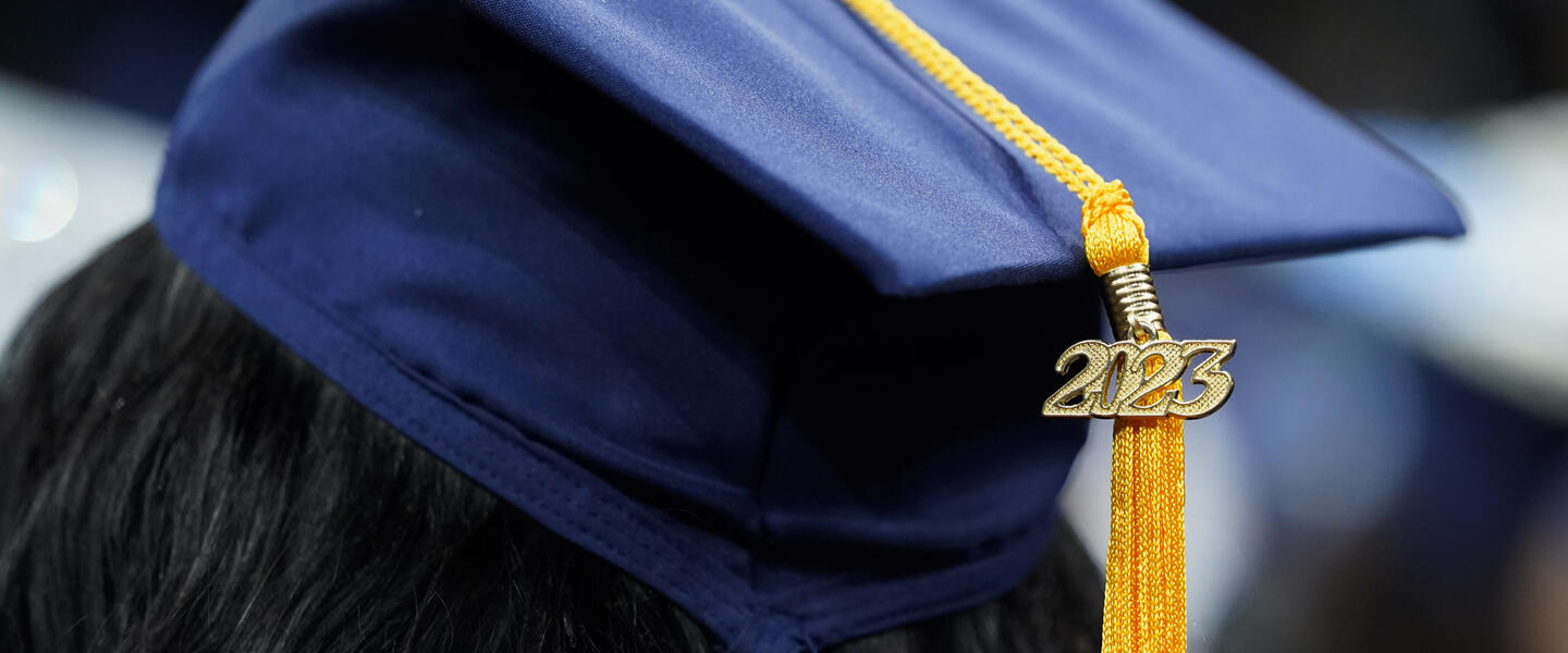 Graduation Cap With 2023 Tassle