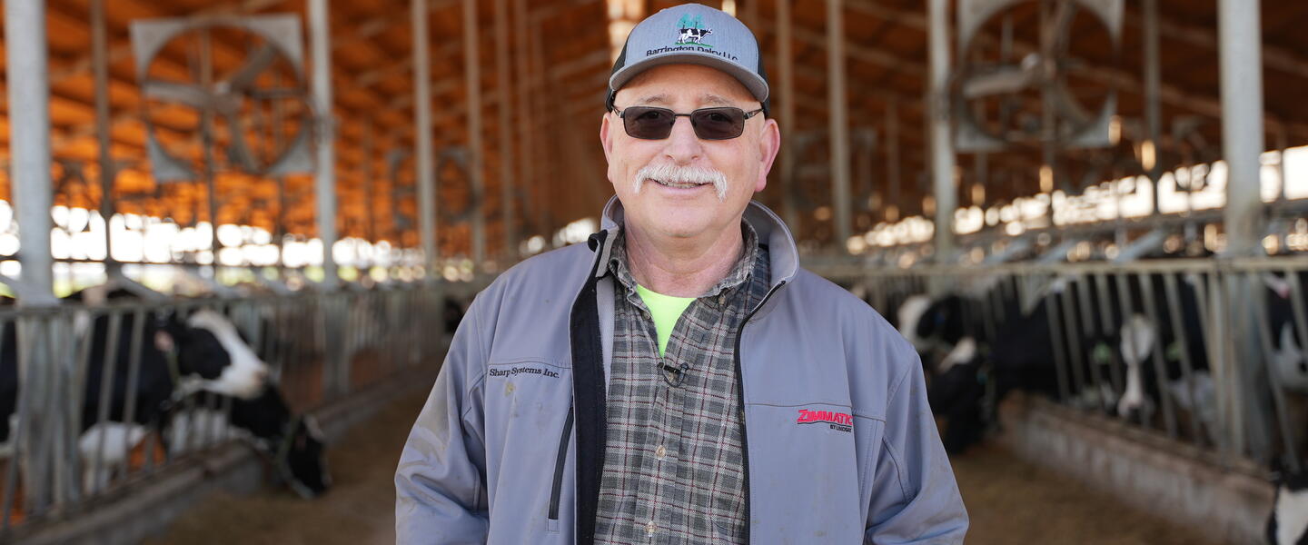 Pete Gelber at Barrington Dairies in Montezuma, GA