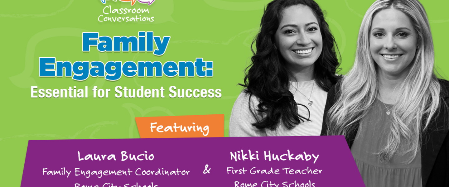 Laura Bucio and Nikki Huckaby in Classroom Conversations