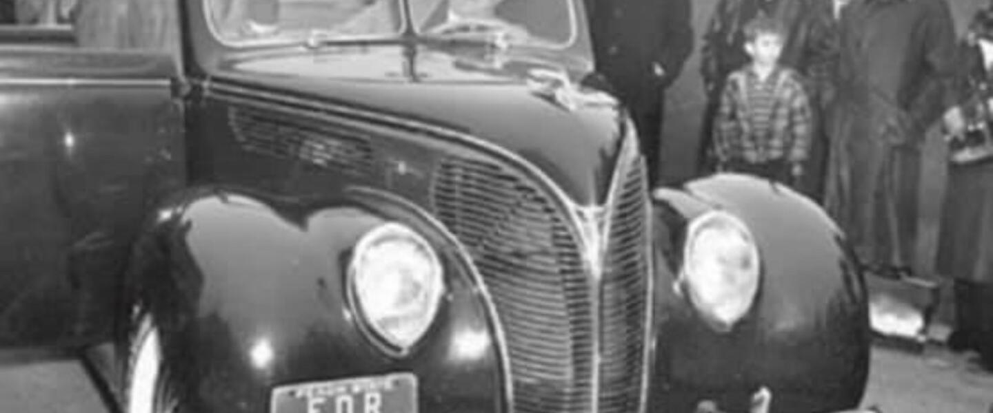 FDR wanted and received a 1938 Ford Phaeton, Flathead V-8, refitted locally with hand controls to drive through Meriwether County.