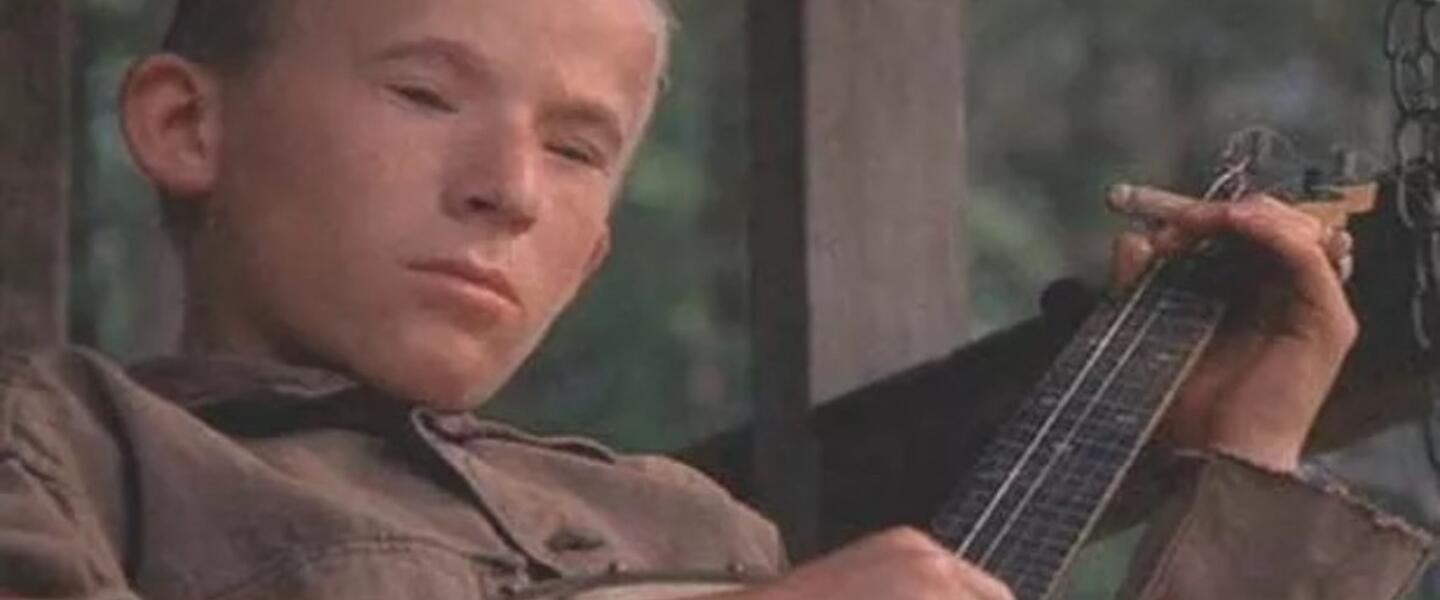 “I am friends with the 'banjo boy,' " said Mark Holloway. "Billy Redden is still alive. I took him down to the river to pose beside the boat before I put the boat on display.”