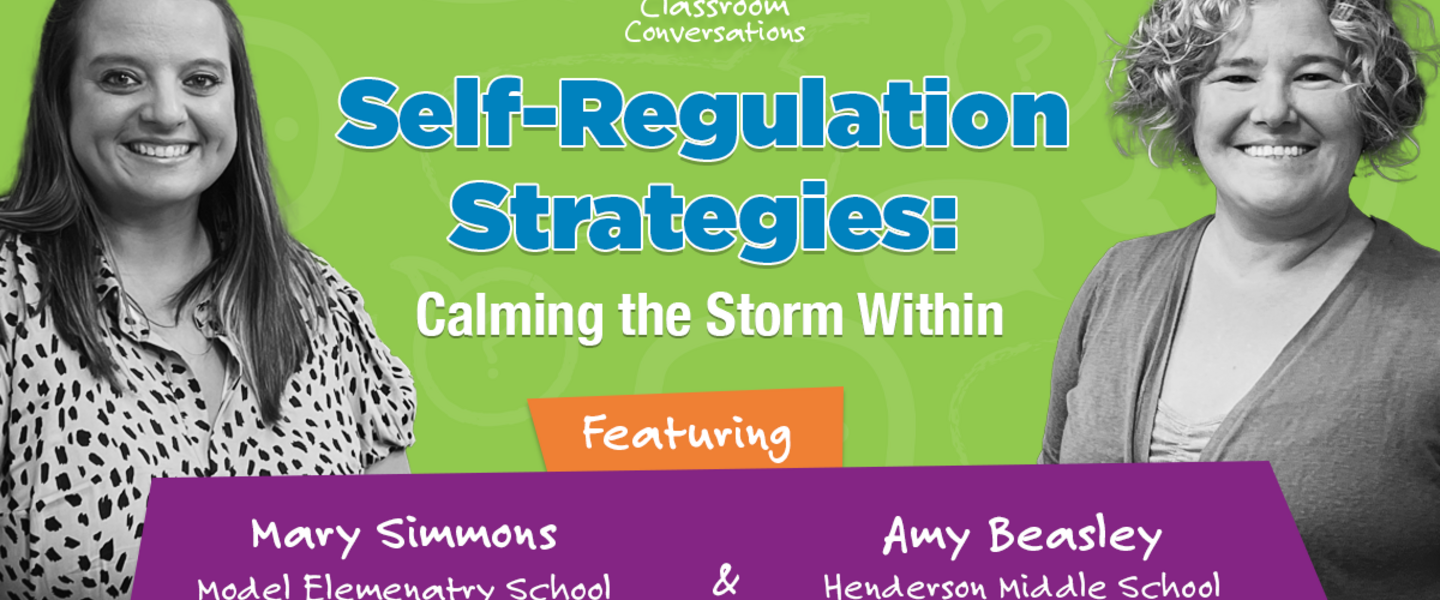 Mary Simmons and Amy Beasley in Classroom Conversations