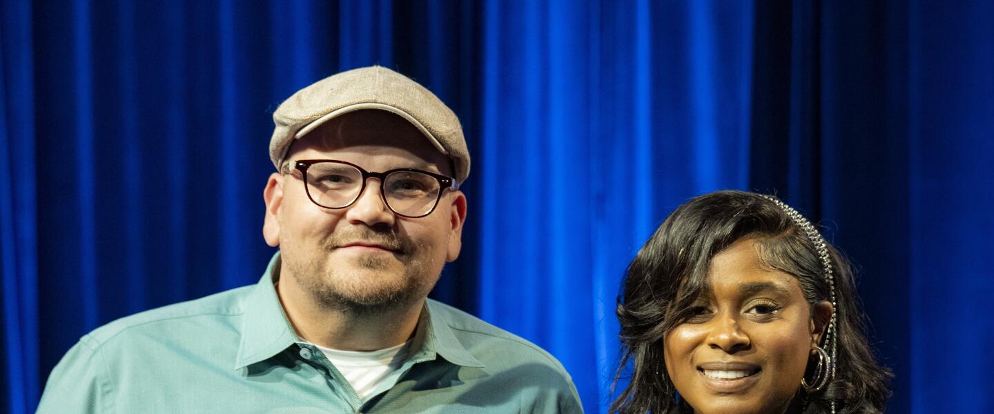Dene'Quia with host Jeremy Powell on Peach Jam Podcast