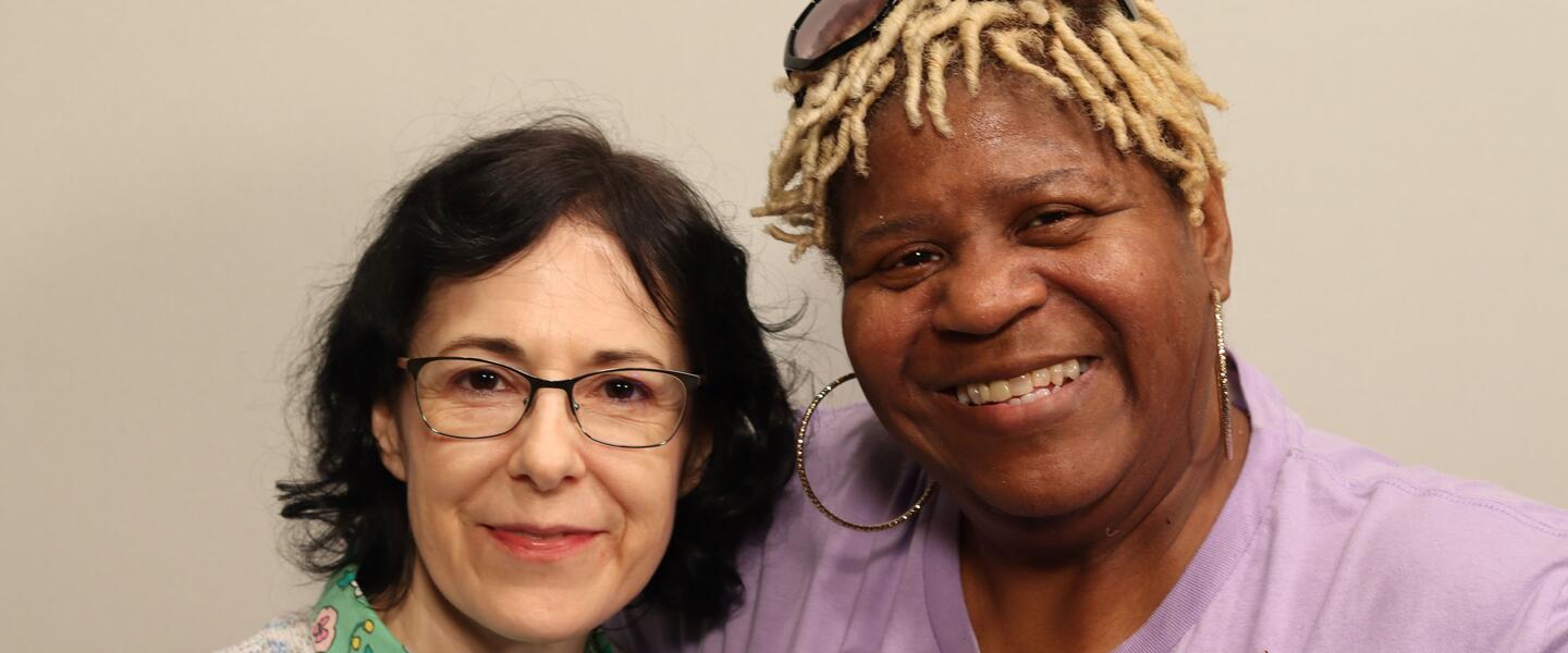 Brenda Ford (left) and Cathie Hancock (right)