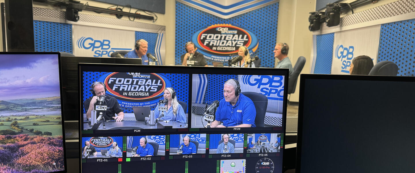 Dr. Robin Hines and Dr. Tim Scott of the GHSA with Jon Nelson and Hannah Goodin on the Football Fridays in Georgia Podcast