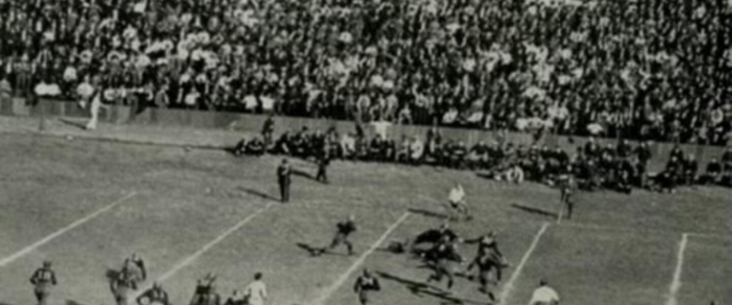 Grant Field on October 28, 1922