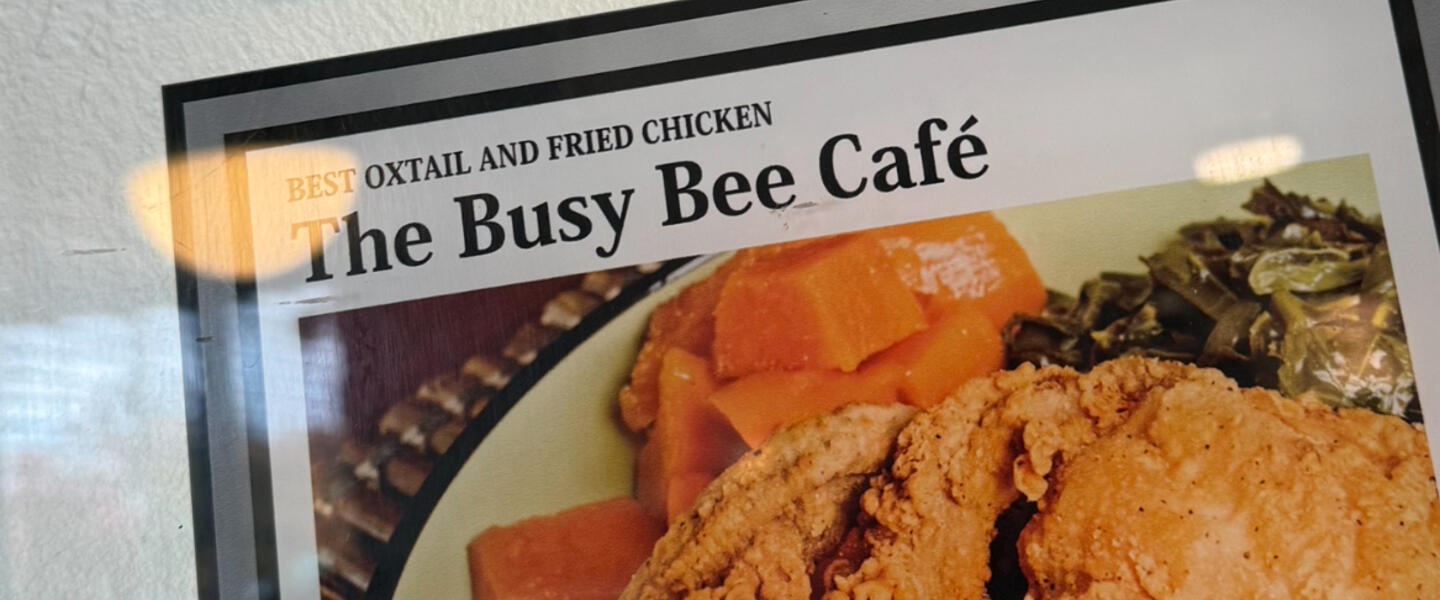 The Busy Bee Cafe' New York Times Article