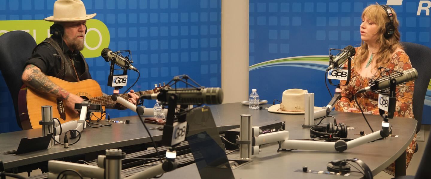 The Waymores in the GPB Studios