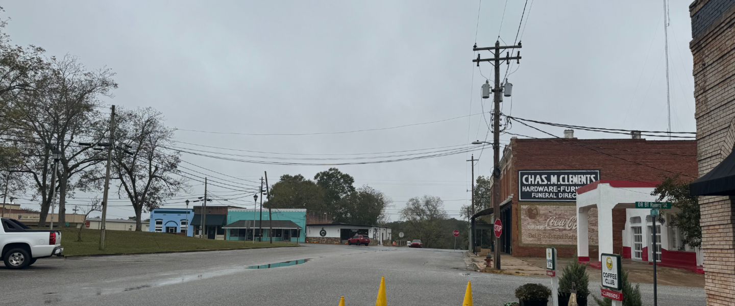 Buena Vista, GA located about 2 1/2 hours from Midtown, Atlanta
