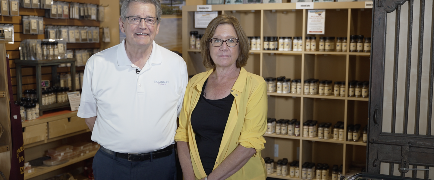 Dave and Carol Legasse of The Salt Table