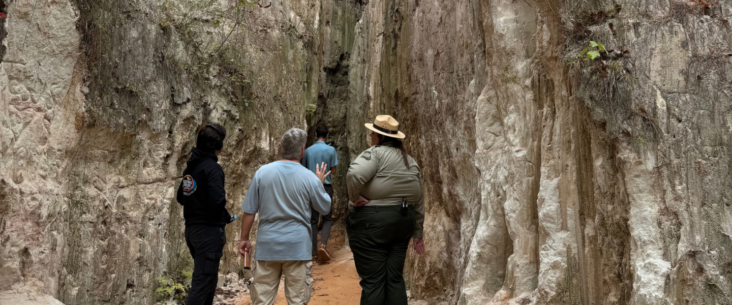 Standing in the Providence Canyon
